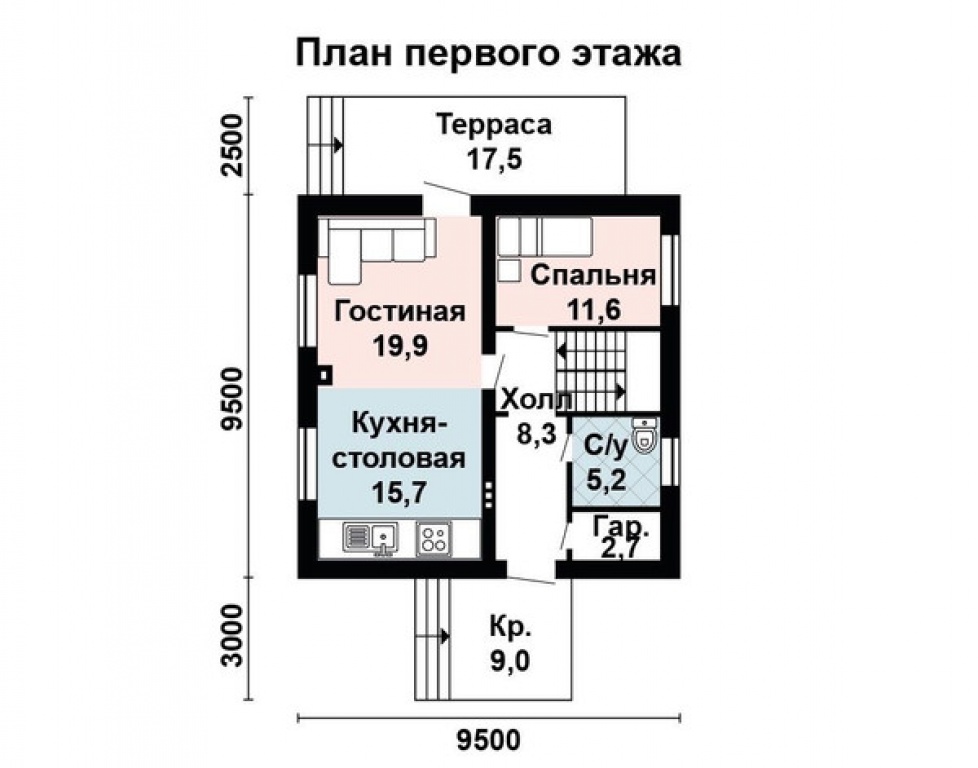 Проект дома Проект дома AS-2023 - Фото 5