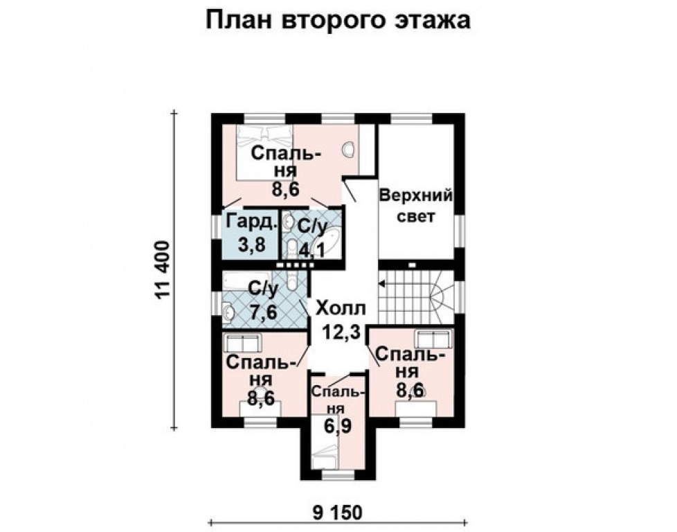 Проект дома Проект дома AS-2034 - Фото 6