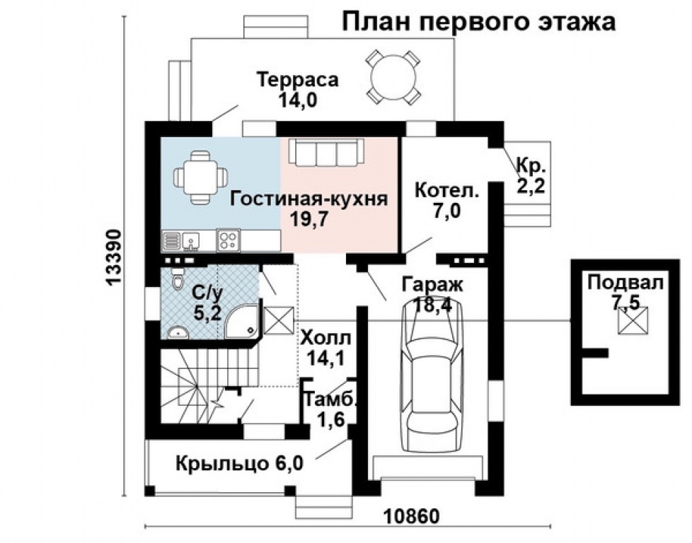 Проект дома Проект дома AS-2321 - Фото 5